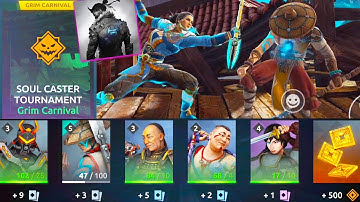 Shadow Fight Arena - Gameplay Walkthrough Part 5 - Grim Carnival Tournament (Android Games)