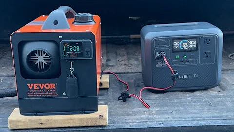 Vevor Diesel Heater Setup & Review - It Has a Place In The Hot Tent & More