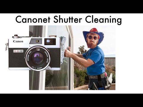 Canonet QL17 G3 Shutter Clean - YouTube