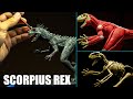 Sculpting SCORPIUS REX in clay/ Jurassic World ( skeleton, musculature and skin)  Helios Art fanart