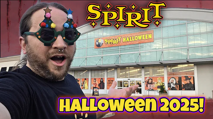 SPIRIT HALLOWEEN 2025 INSIDE ABANDONED JOANN FABRICS - CHERRY HILL, NJ