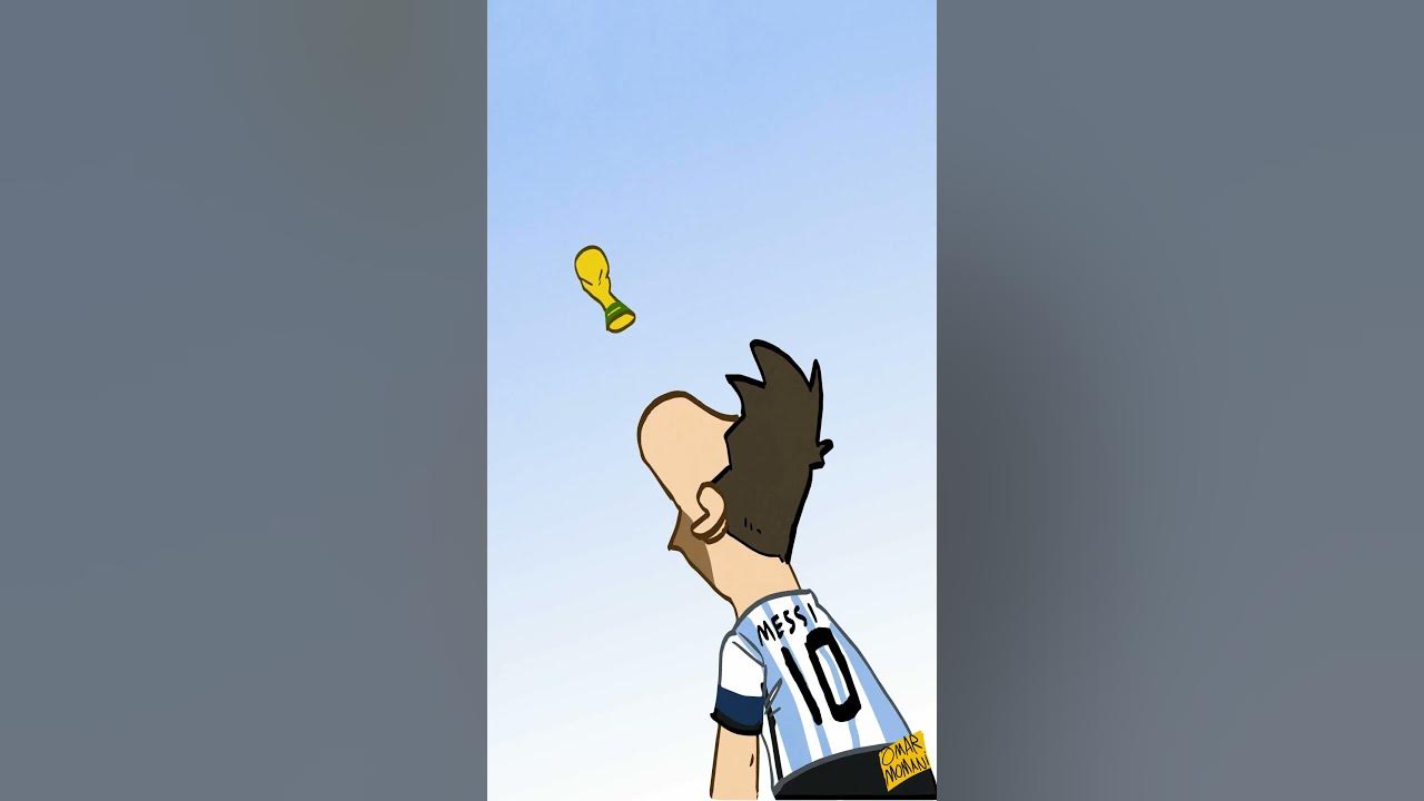 Messi chases the World Cup #shorts #worldcup #messi #football #argentina