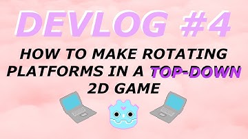 i figured out TOP-DOWN ROTATING PLATFORMS in Godot / DEVLOG #4