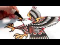 How to Draw a Perfect Eagle Design even if you&#39;re a Beginner