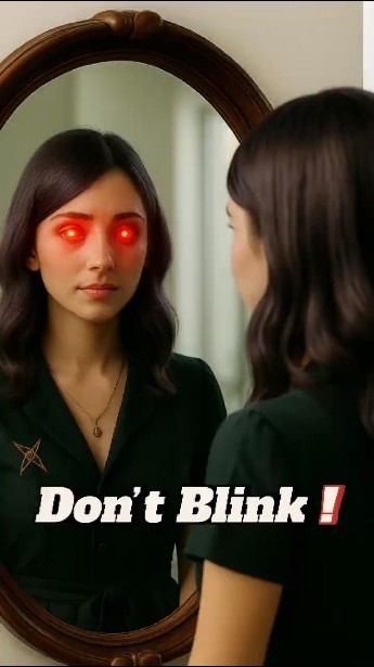 They Stare Back… Mirror Jumpscare! 😱 #Shorts scary videos jump scares