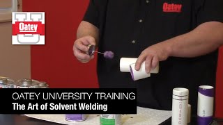 The Art of Solvent Welding