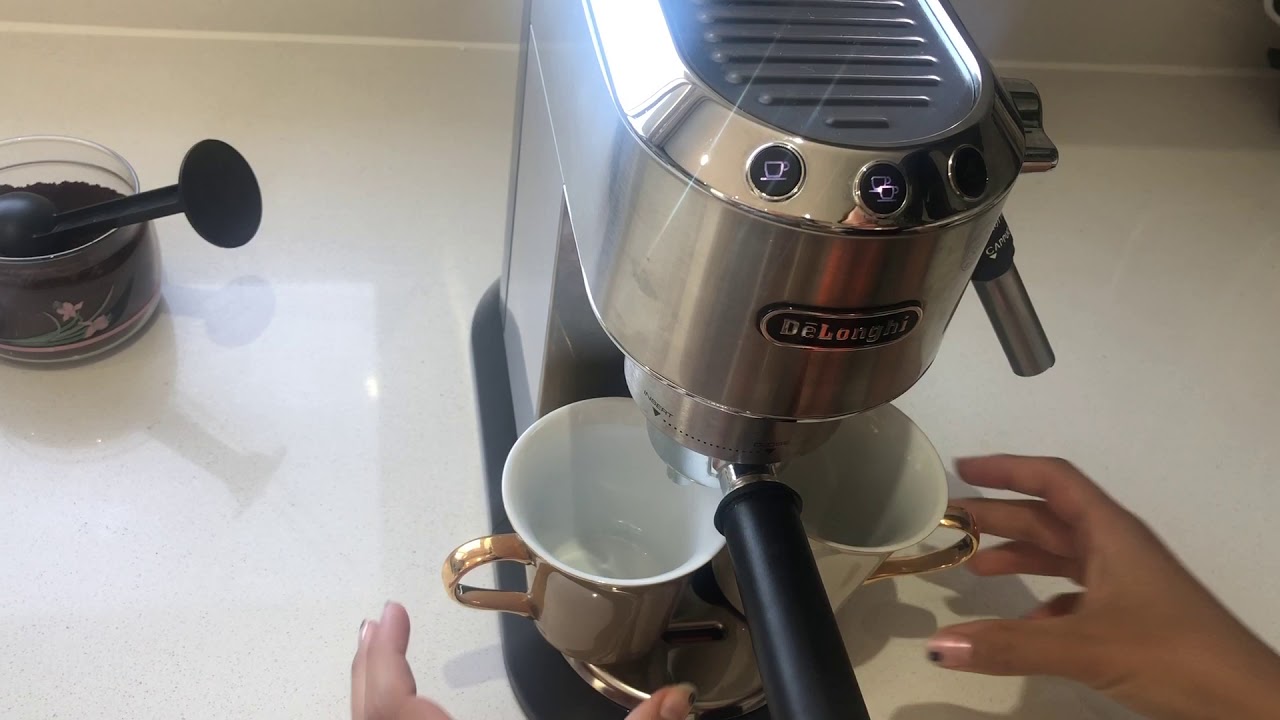 DELONGHİ DEDİCA EC 685 M KAHVE MAKİNESİ NASIL KULLANILIR ? CAPPUCCİNO