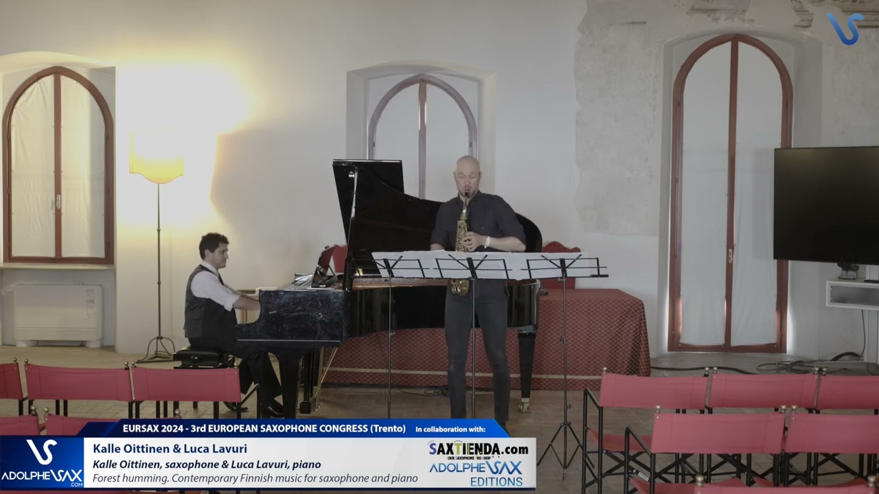 EURSAX 2024: Kalle Oittinen & Luca Lavuri plays Piilo by Minna Leinonen
