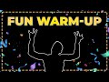 Immersive Interactive Warm Up Fun Warm Up Moves Full Body Easy Daily Routine 