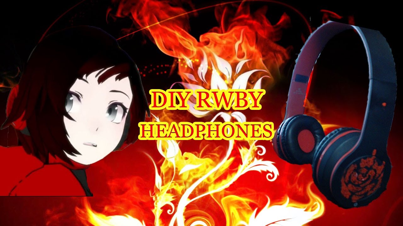 ruby rose headphones diy rwby headphones ruby rose youtube ruby rose headphones diy rwby headphones ruby rose youtube