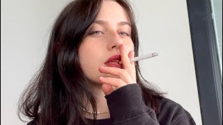 ASMR smoking a cigarette with you (no talking n nature sounds)