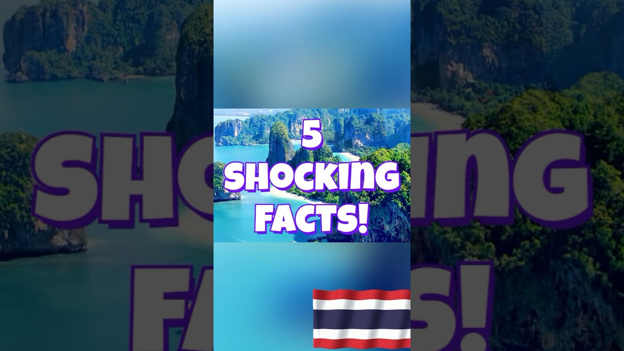 5 shocking facts about Thailand! #facts #maps #geography #history #viralfacts #interestingfacts