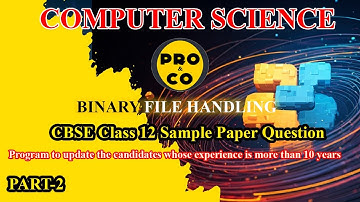 Python Tutorial to Update Specific Data in Binary File #python #cbseclass12  #pythontutorial #code