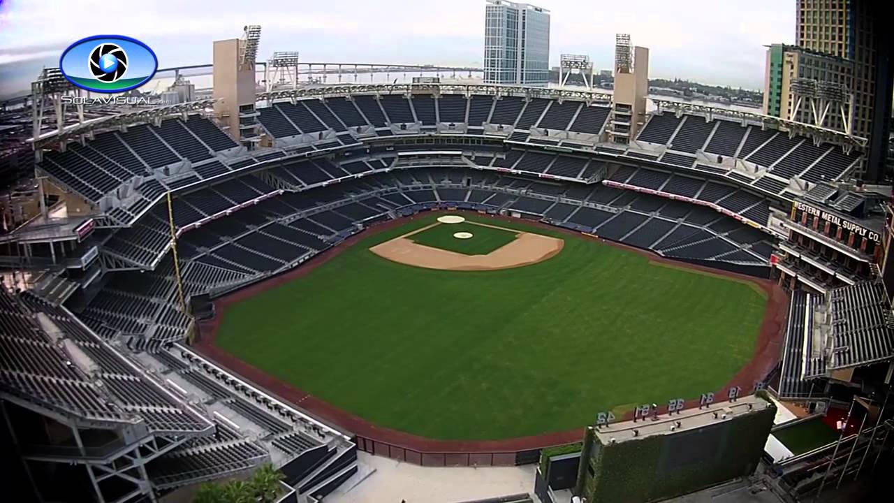 PETCO Park - San Diego Aerial View HD - YouTube