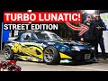 🐒 BIG SINGLE TURBO MAZDA MX5 STREET DRIFTS - LUNATIC