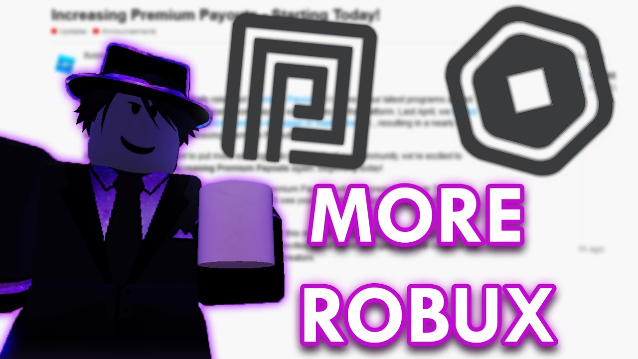 Premium Payouts give you 75% MORE ROBUX NOW? - YouTube