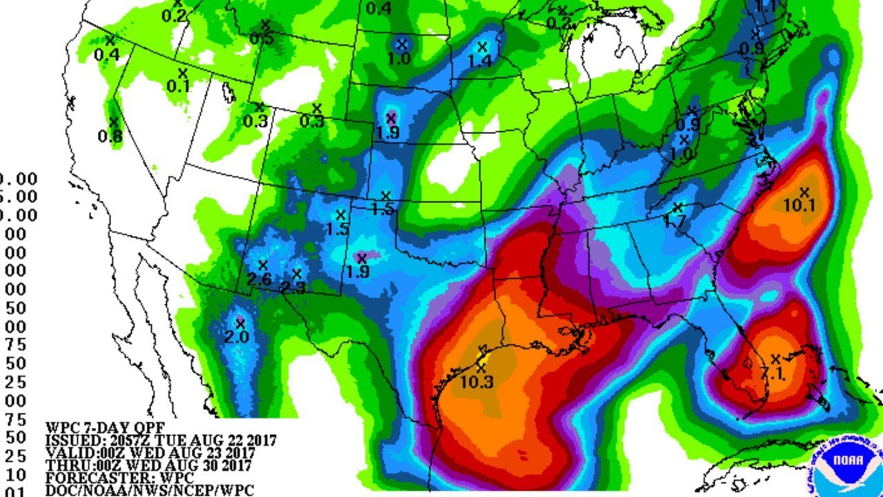 Harvey to Threaten Western Gulf Coast as a Tropical Storm or Hurricane, Then ...