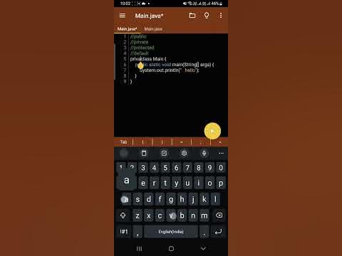 Java modifiers with outer class - YouTube