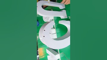 P5 CÁC BƯỚC LẮP CHỮ BỀN ĐẸP, Cách keo silicon đúng bền, Dán chữ nổi đơn giản ĐẸP #3d #chunoi3d