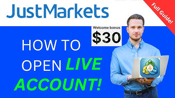 JustMarkets Registration 2025 ✅How to Open a LIVE Account on JustMarkets | $10 Deposit | Forex