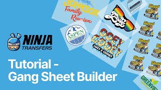 Gang Sheet Builder Tutorial Video screenshot 1
