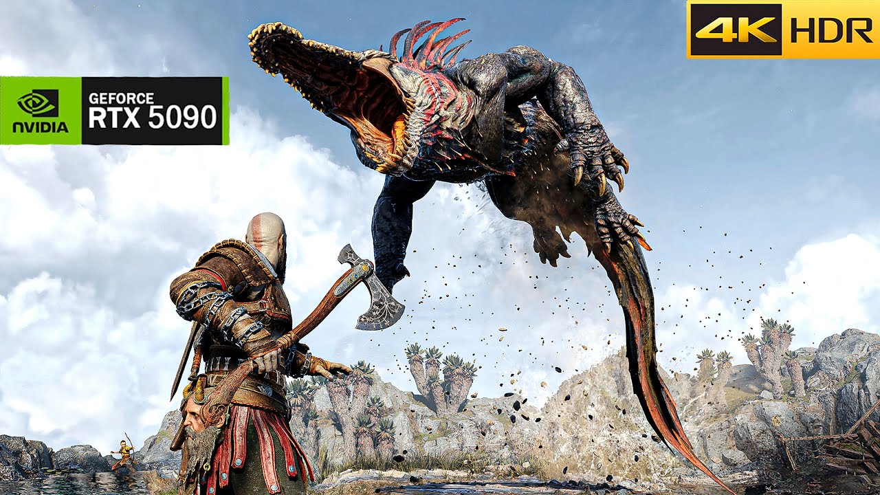 God of War Ragnarok (RTX 5090) INSANE RAY-TRACING Realistic Ultra Graphics Gameplay [4K 60FPS ...