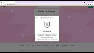 How to use quick log in