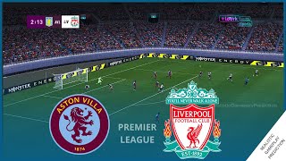 ASTON VILLA vs LIVERPOOL | Premier League 23/24 • Simulación & Predicción