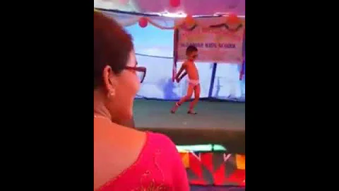 Green Alien Dance Performed by a Small Boy 🕺 Dance on Dame Tu Cosita 😂😂 on Teacher's day