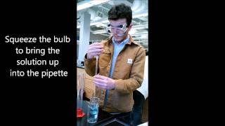 How to measure volume with a pipette final draft