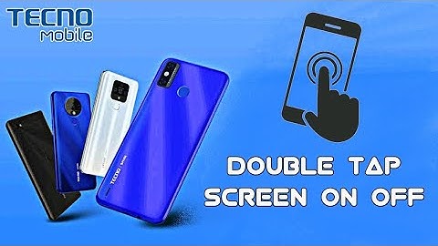 Double tap screen ON OFF Tecno Mobile | Tecno Mobile Double Tap Setting | Tecno Double Tap Setting