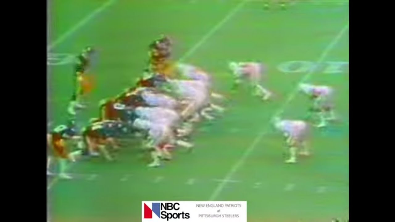 1976-9-26 New England Patriots @ Pittsburgh Steelers (NBC 3 Plays) 