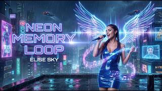 Neon Memory Loop | Elise Sky #EliseSky #EDM fictional character / AI-generated