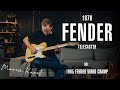 1970 Fender Telecaster on 1965 Fender Vibro Champ by Marcin Karel