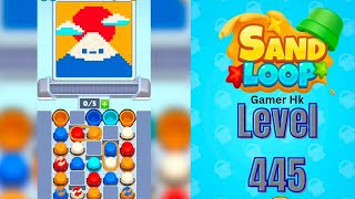 Sand loop level 445 Walkthrough Solution 