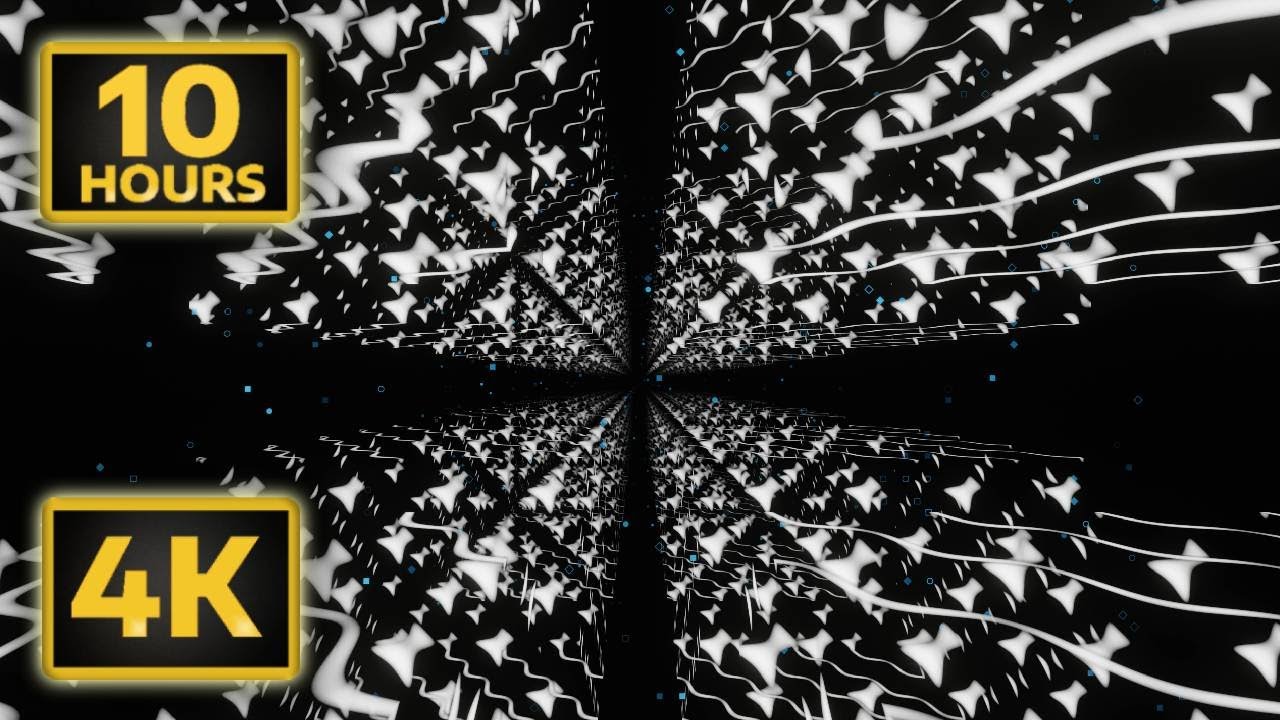 4K BACKGROUNDS Colorful Loop Space White Screensaver No Sound YouTube