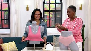 Anybody Intimates Ribbed Lace Bra On Qvc