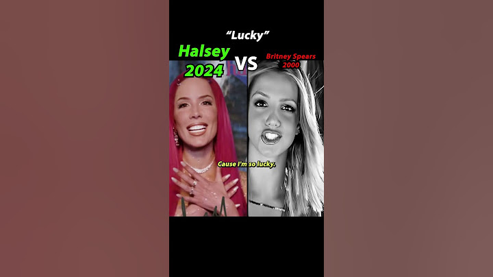 Halsey / Britney Spears - Lucky | Cover VS Original