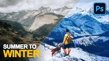 Photoshop Tricks and Tips 2025 | How to Convert Summer into Winter in Photoshop