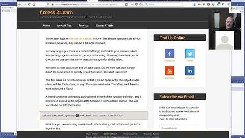 CISC 110 - Overriding Stream Operators, Base Classes, and Efficiency in Programming Languages