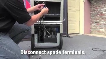 Phoenix 250 MAX Removing the Condensate Pump