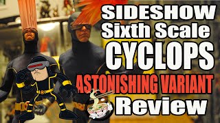 Sideshow X-Men Sixth Scale Cyclops Astonishing Variant Figure Review 1/6