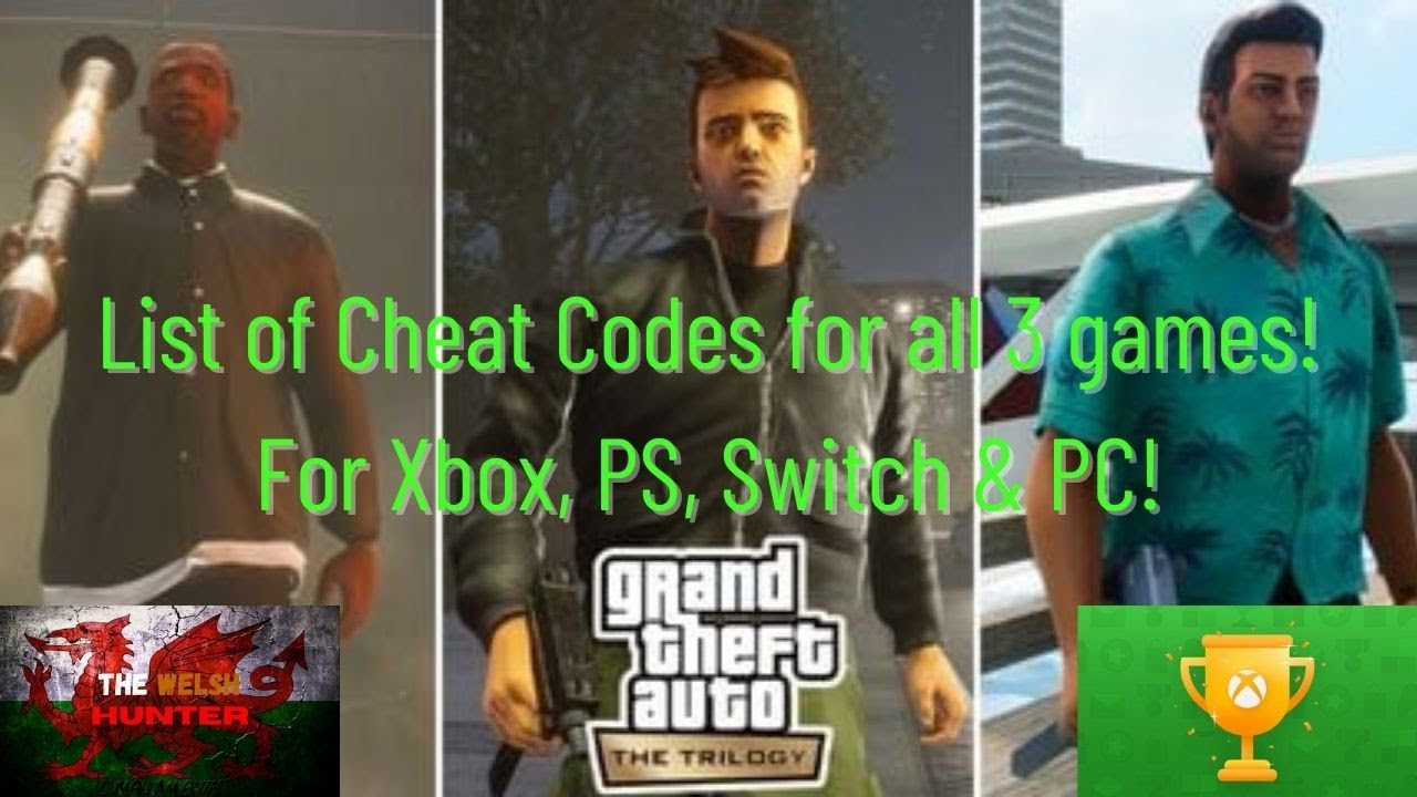 GTA 3 cheats  All codes for Xbox, PC, Switch & PlayStation