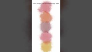 Some blending of generative watercolour blobs #art #artvideo #generativeart