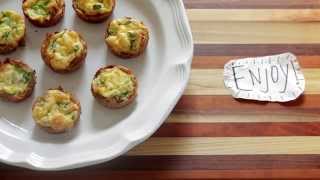 How to make Mini Ham & Cheese Quiches Easter Recipe