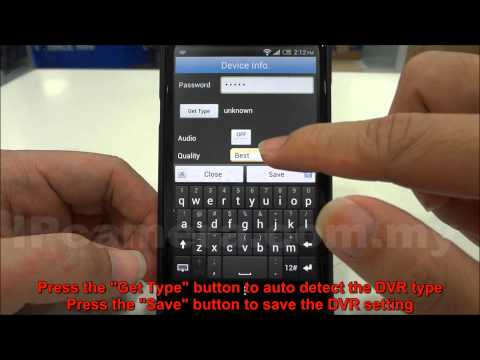 AVTech Eagleeyes tutorial - android