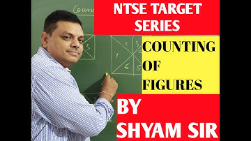 Counting of figures (MAT) NTSE by Shyam Sir