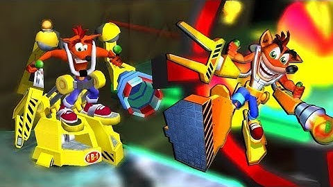 Crash Back in Time Custom Level - Crate Balls of Fire