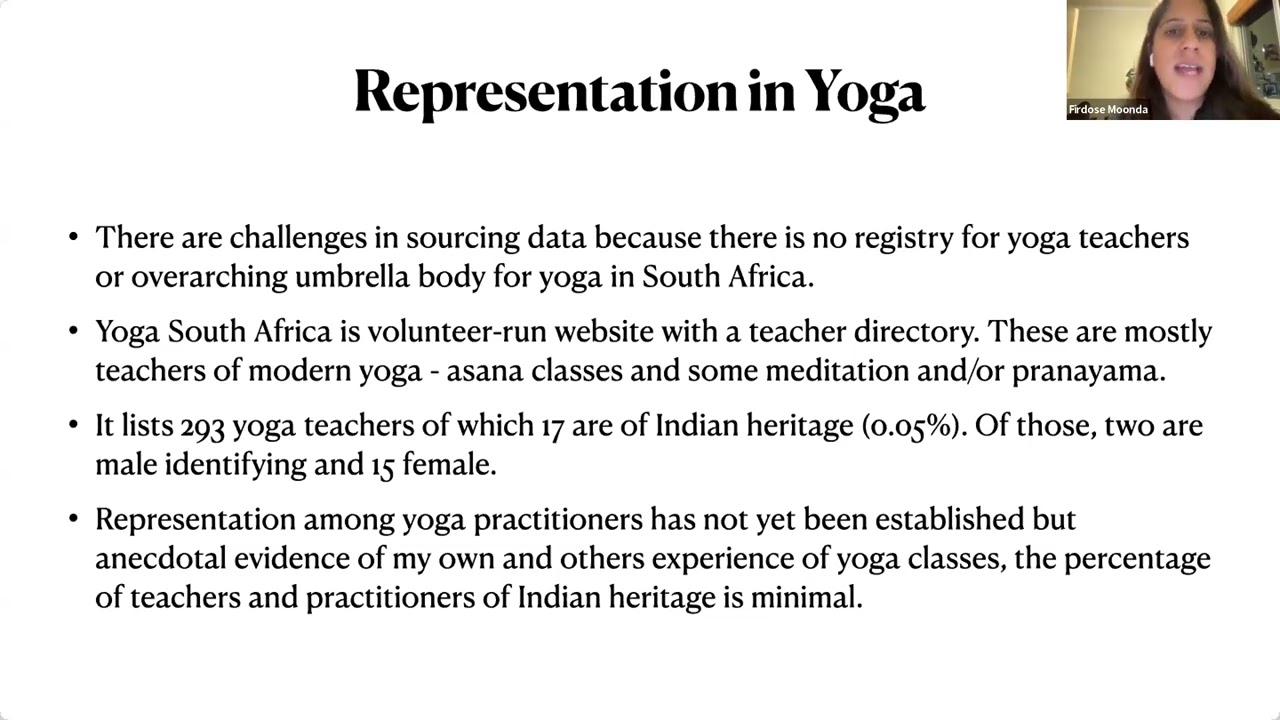 Yoga, Gender and Race in Contemporary South Africa with Firdose Moonda