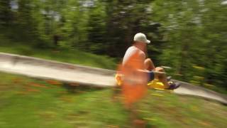 Alpine Slide At Lutsen Mountains